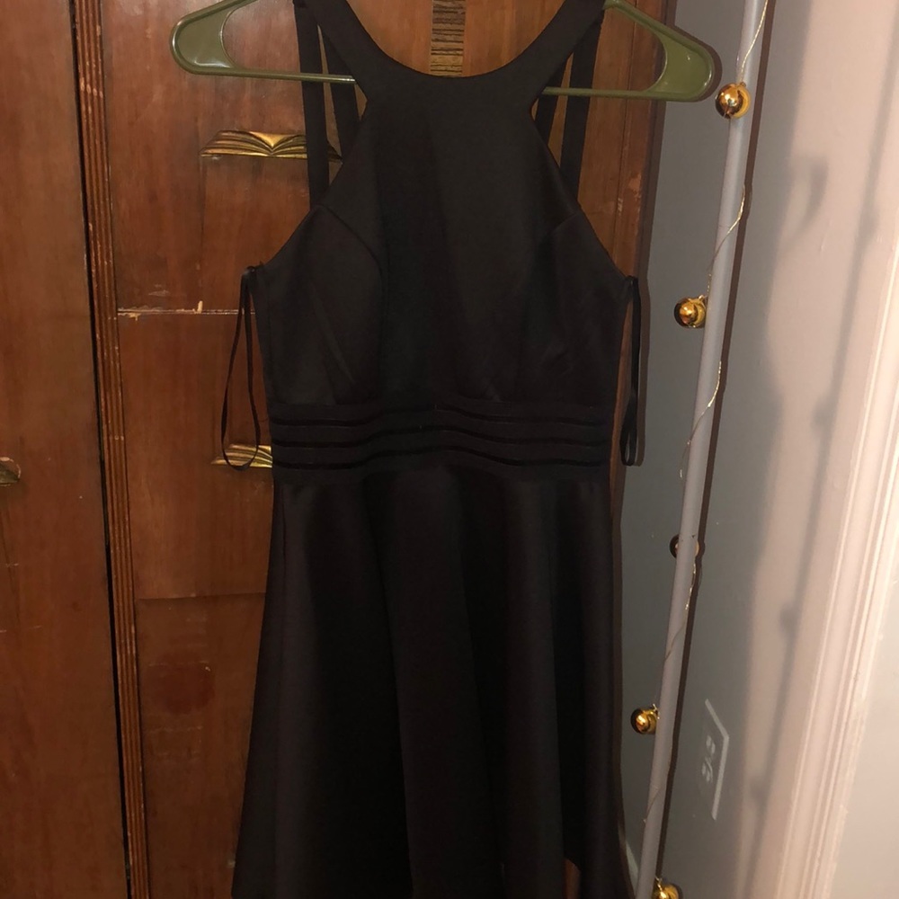 black dress